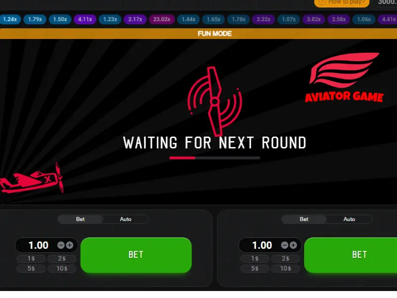 Site officiel du jeu Aviator