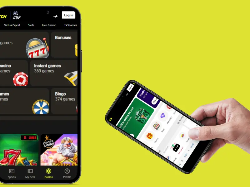 parimatch casino mobile version and app