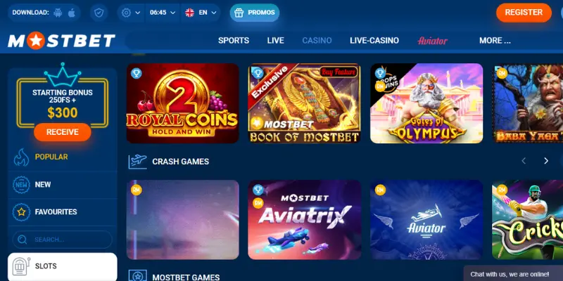online oyunlar Casino Mostbet