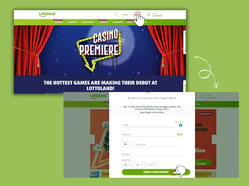Lottolan Casino Sign-up Process